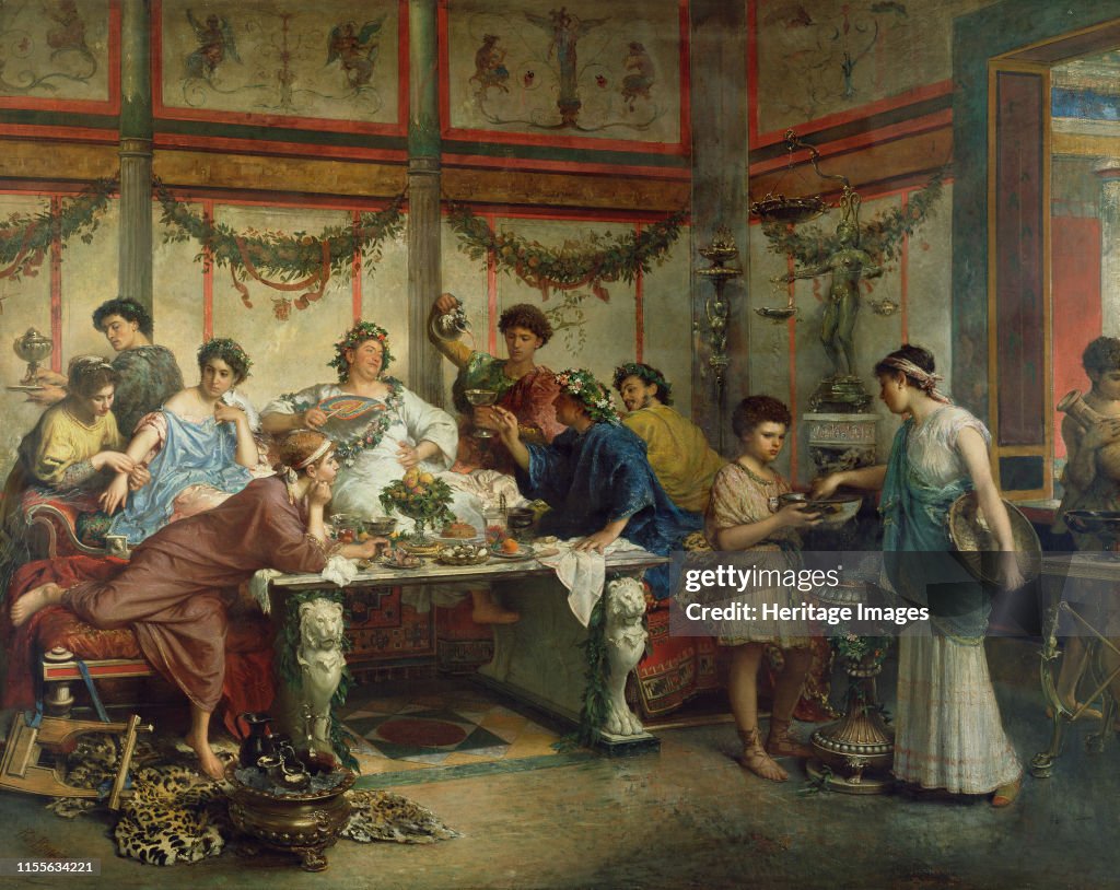 A Roman Feast (Saturnalia)