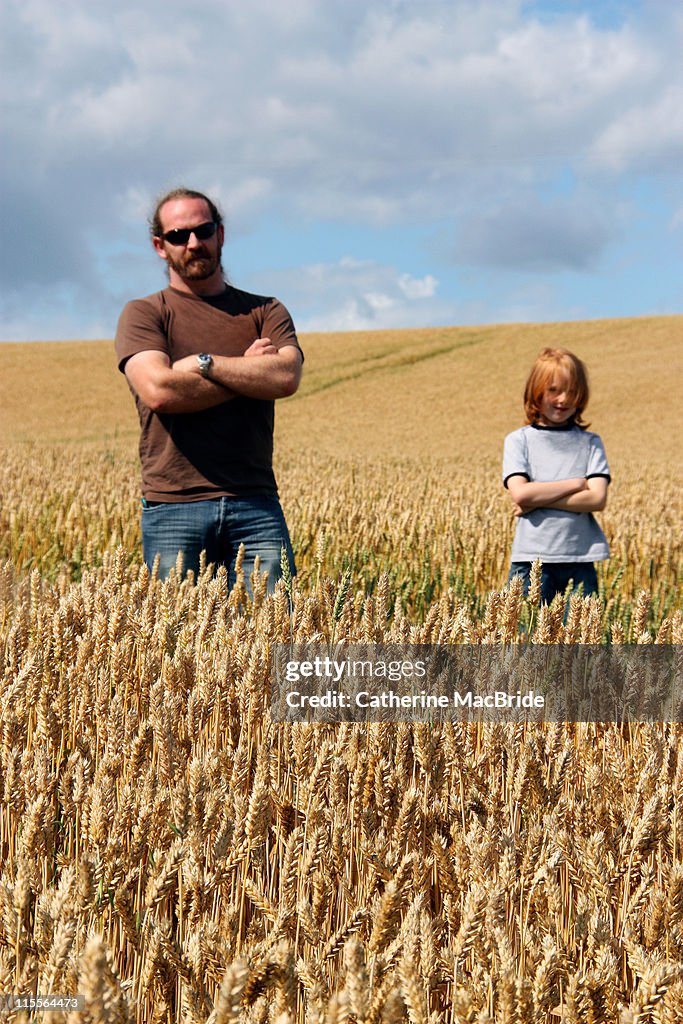 Wheat field bouncers