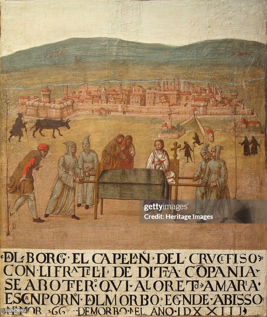 Pilgrimage Of The Compagnia Del Crocifisso To Loreto