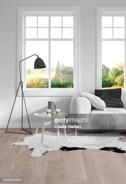 modern minimalist interior - mould stock pictures, royalty-free photos & images