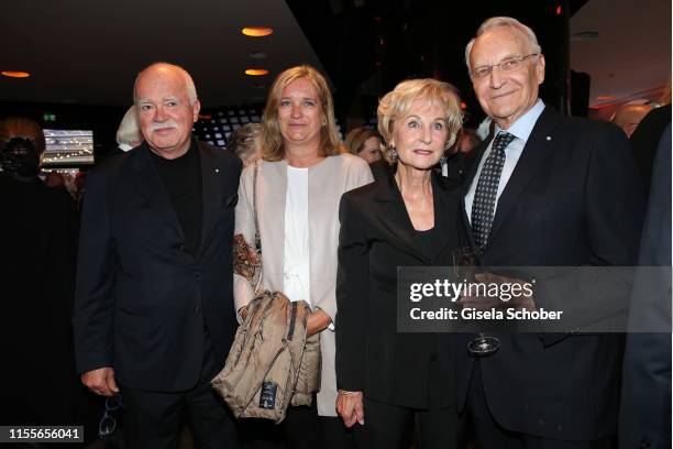 Peter Gauweiler and his wife Eva Gauweiler Edmund Stoiber and his wife Karin Stoiber during the 19th Mercedes-Benz reception at "Klassik am...