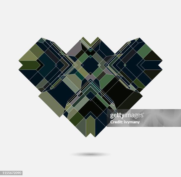 Color Lump Vector Geometric Color Lump Pattern Background High-Res Vector Graphic - Getty ...