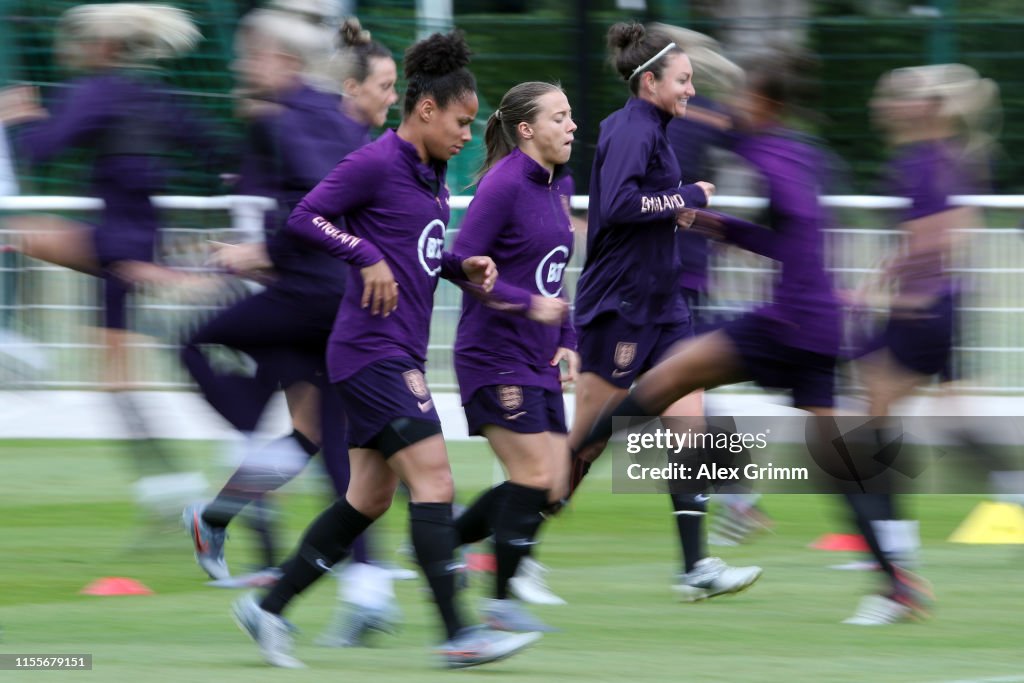 England & Argentina Training Sessions - 2019 FIFA Women's World Cup France