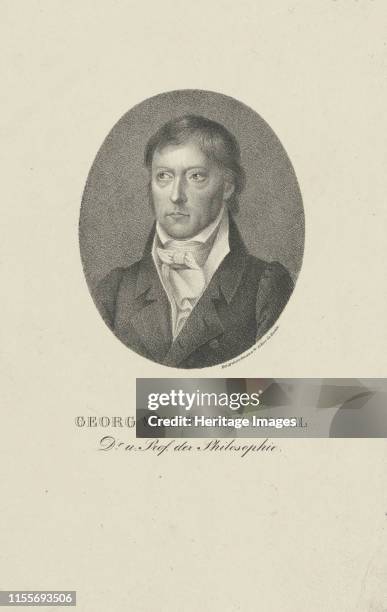 Portrait of Georg Wilhelm Friedrich Hegel . Private Collection. Artist Anonymous.