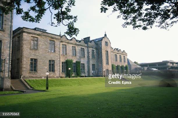 General view of St Andrews University which is Scotland's first university and the third oldest in the English speaking world, Fife, Scotland, June...