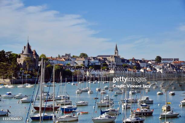 pornic loire atlantique france - loire atlantique 個照片及圖片檔