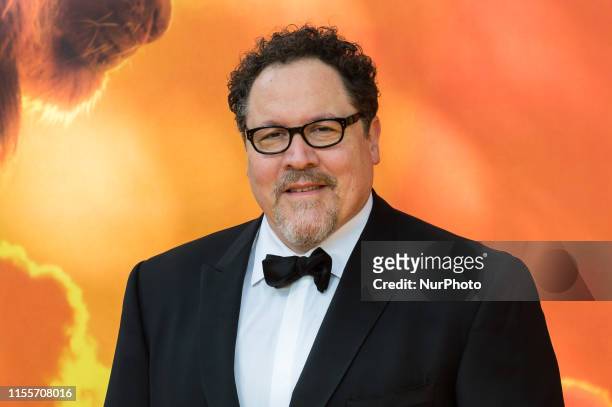 Jon Favreau attends the European film premiere of Disney's 'The Lion King' at Odeon Luxe Leicester Square on 14 July, 2019 in London, England