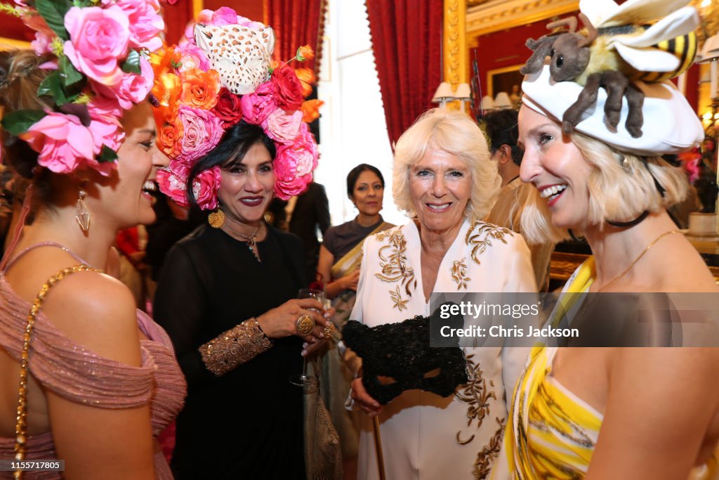 The Prince Of Wales And The Duchess Of Cornwall Host Reception For The Elephant Family Animal Ball