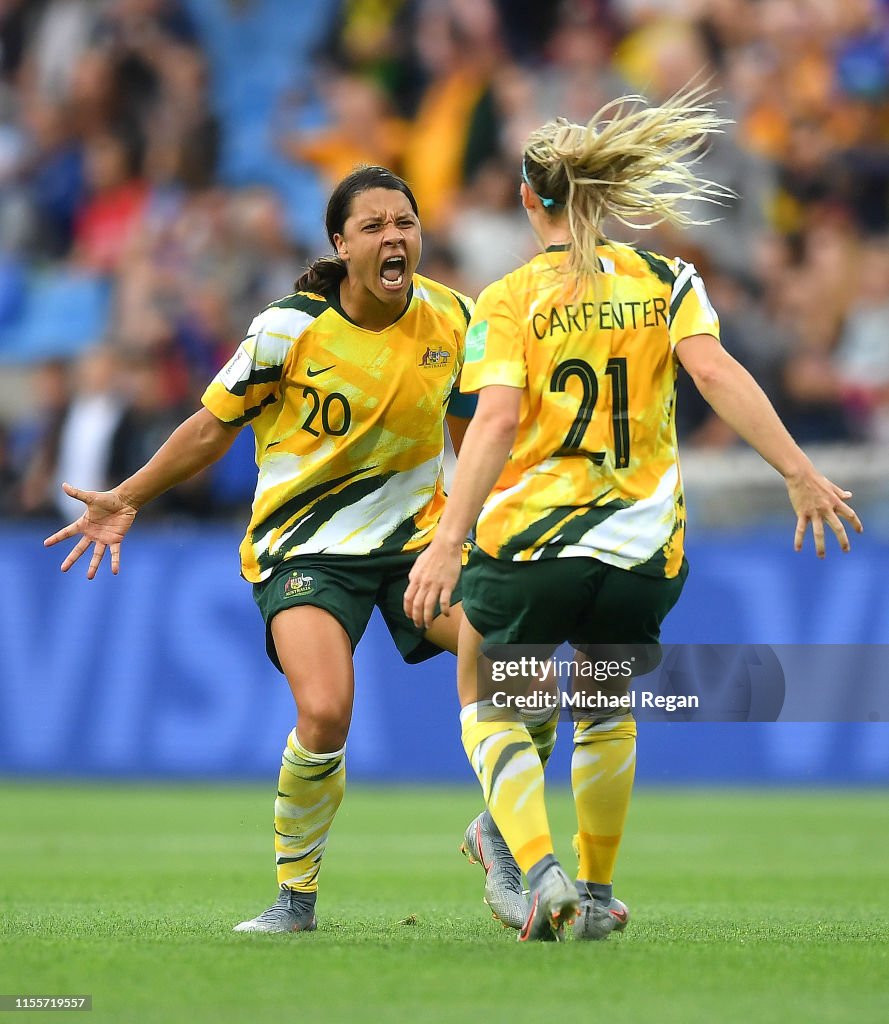Australia v Brazil: Group C - 2019 FIFA Women's World Cup France