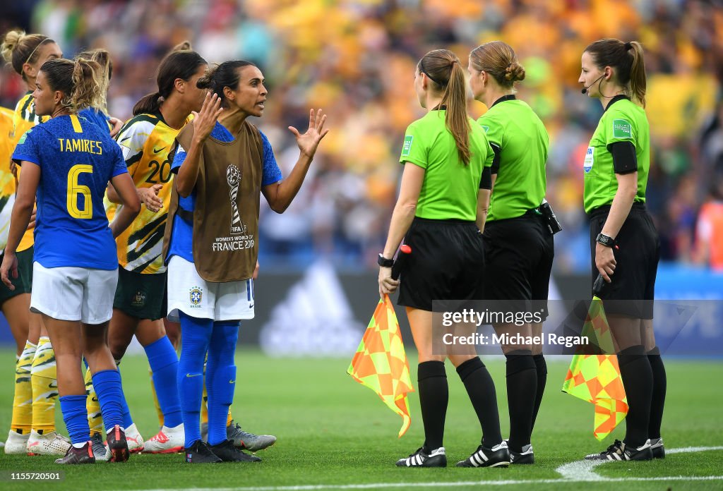 Australia v Brazil: Group C - 2019 FIFA Women's World Cup France