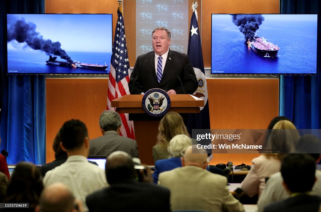 Secretary Of State Pompeo Remarks On Tankers Attacked In Gulf Of Oman