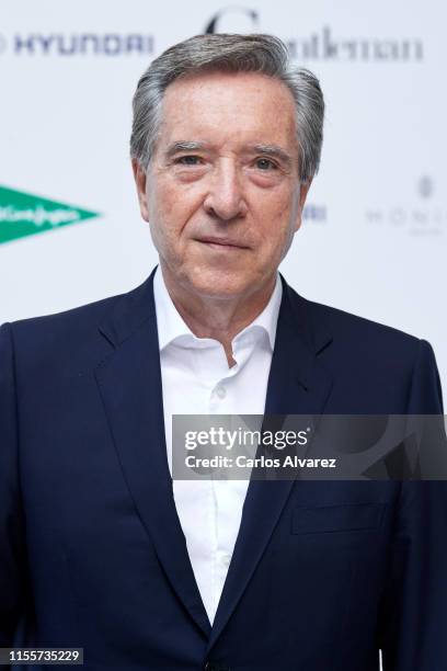 Inaki Gabilondo attends Gentleman Awards 2019 at Lazaro Galdiano Museum on June 13, 2019 in Madrid, Spain.