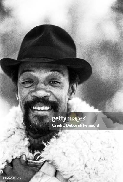 Deborah Feingold/Corbis via Getty Images) NEW YORK American free jazz and avant-garde saxophone player Joseph Jarman poses for a portrait in 1979 in...