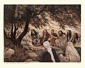 Jesus Christ's exhortation to the twelve Apostles
