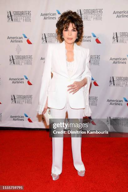 Carole Bayer Sager attends the 2019 Songwriters Hall Of Fame at The New York Marriott Marquis on June 13, 2019 in New York City.