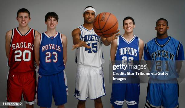 JERRY HOLT jgholt@startribune.com 3/19/2006----2006 All-Metro Boys..., Fotografia de notícias