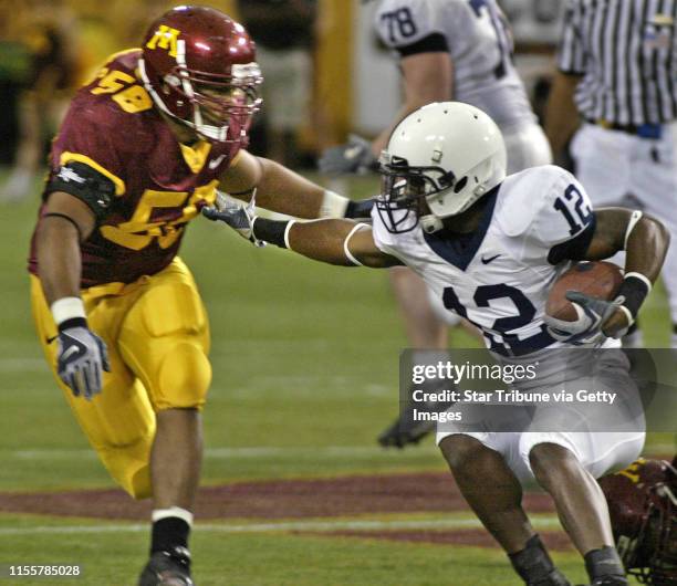 Mlevison@startribune.com 10/12/06 Assign# 106642 GENERAL INFORMATION: Gopher linebacker Mike Sherels was honored this week for his defensive play...