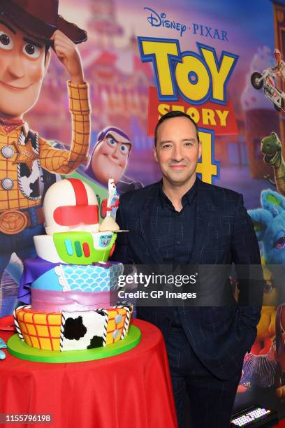 Tony Hale attends the 'Toy Story 4' Canadian Premiere held at Scotiabank Theatre on June 13, 2019 in Toronto, Canada.