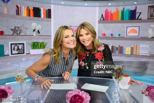 Savannah Guthrie and Jenna Bush Hager on Monday, July 15, 2019 --