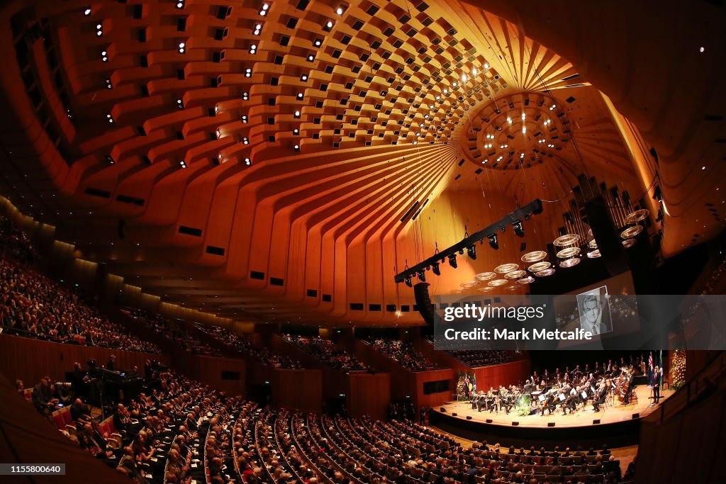 State Memorial Service For Former Australian Prime Minister Bob Hawke