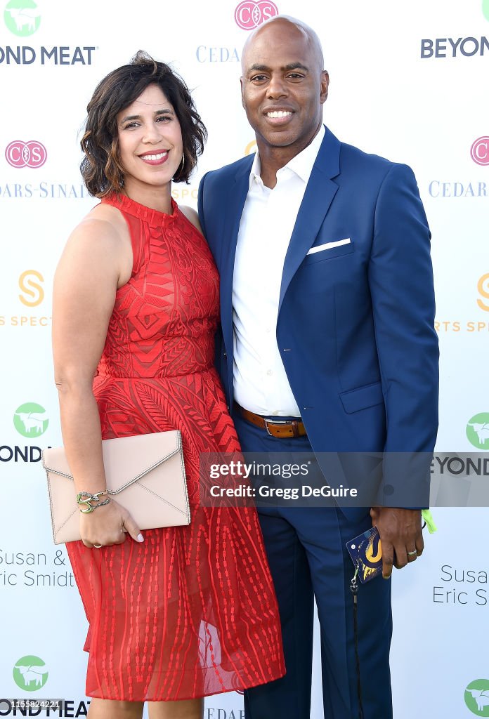 Yazmin Cader Frazier and Kevin Frazier attend the CedarsSinai And