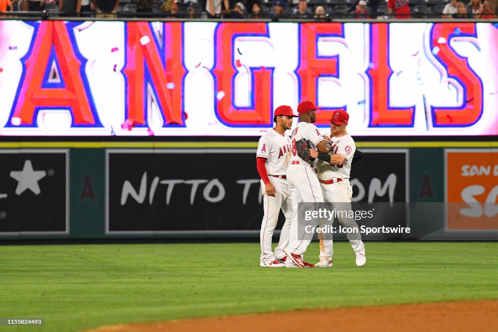 MLB: JUL 15 Astros at Angels