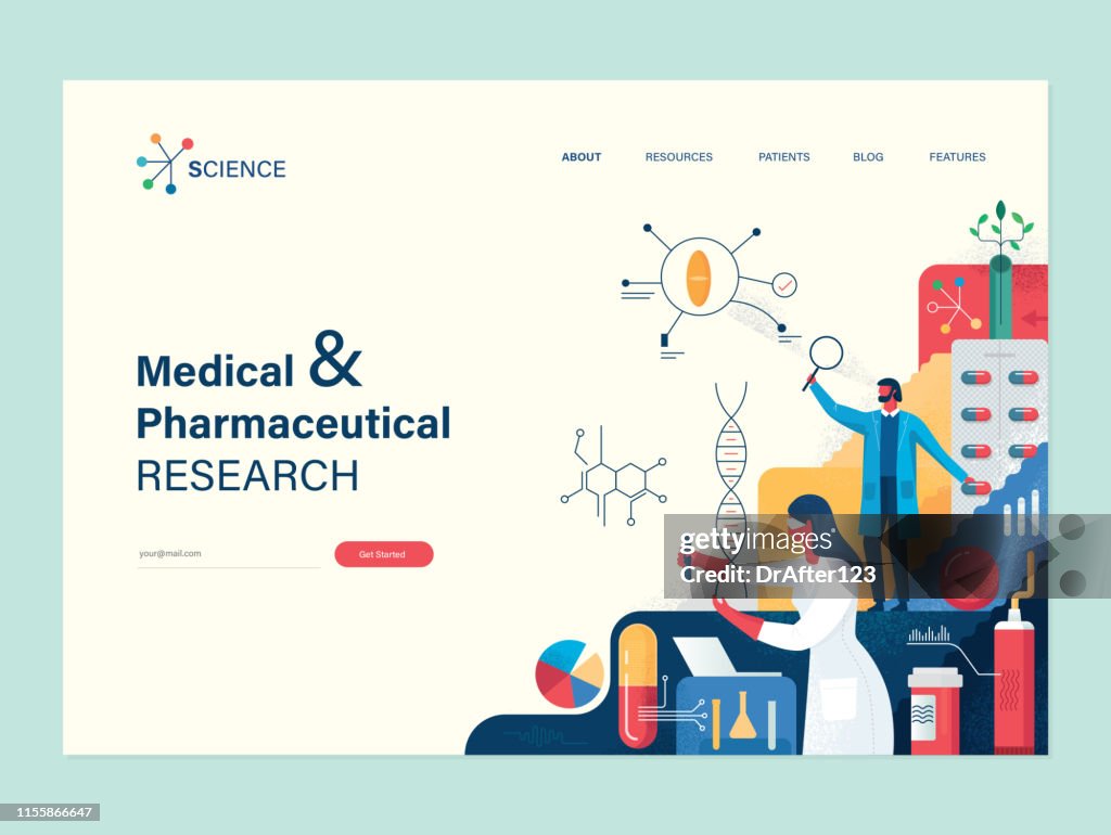 Modèle Web de recherche médicale