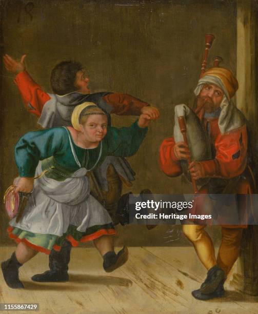 Village Dance, ca. 1600. Found in the Collection of Slovak National Gallery, Bratislava. Artist Anonymous.