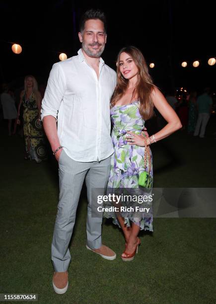 Joe Manganiello and Sofia Vergara attend the 2019 Maui Film Festival's Taste of Chocolate on June 13, 2019 in Wailea, Hawaii.