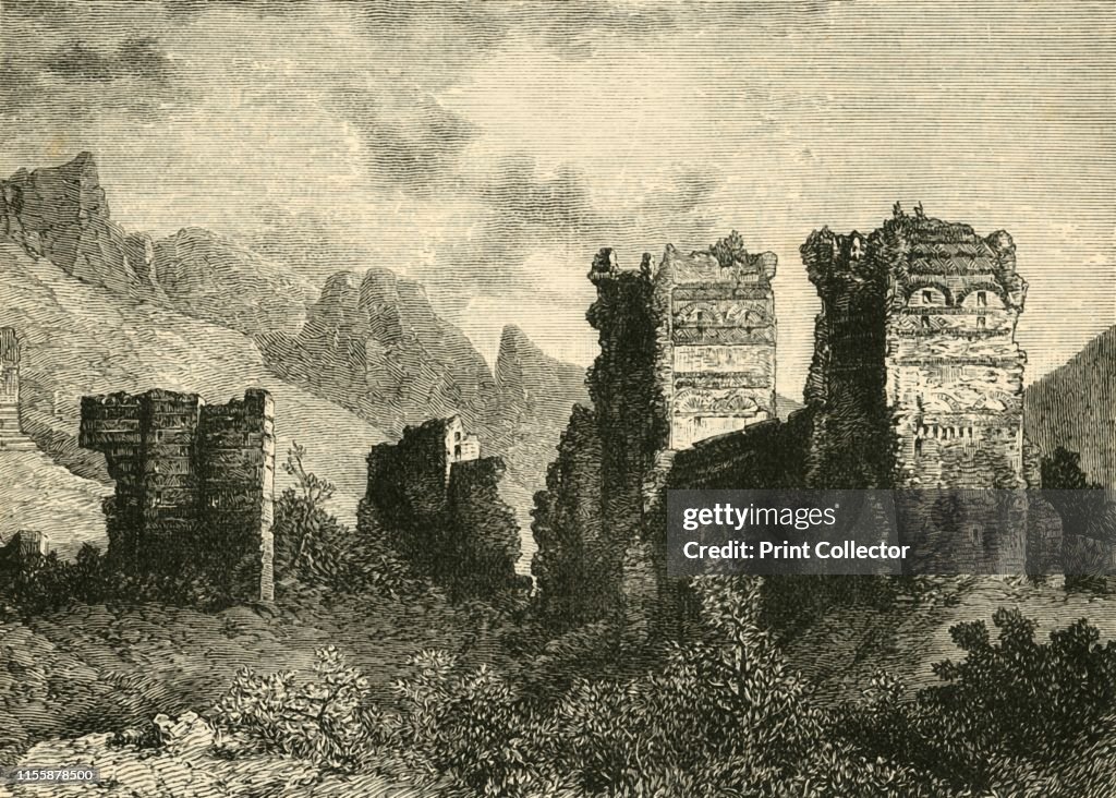 Ruins Of The Old City Walls