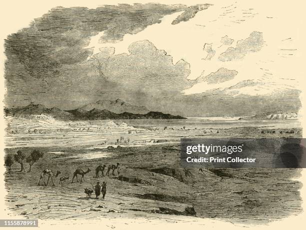 The Site of Troy', 1890. The ancient site of Troy setting of the Trojan Wars circa 1194-1184 BC. From "Cassell's Illustrated Universal History, Vol....