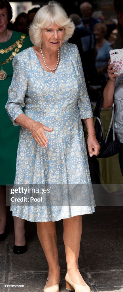 The Prince Of Wales & Duchess Of Cornwall Visit Devon & Cornwall - Day 2