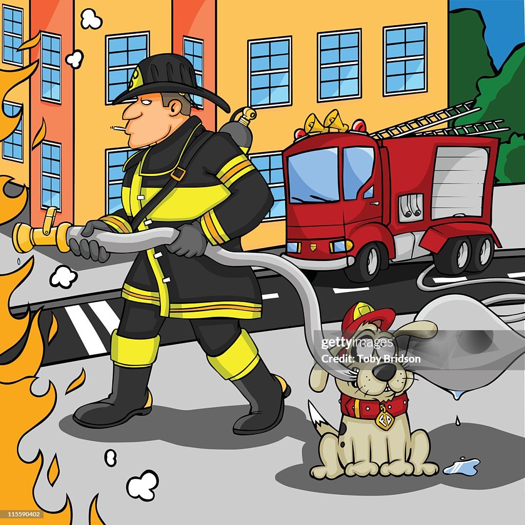 Fire dog