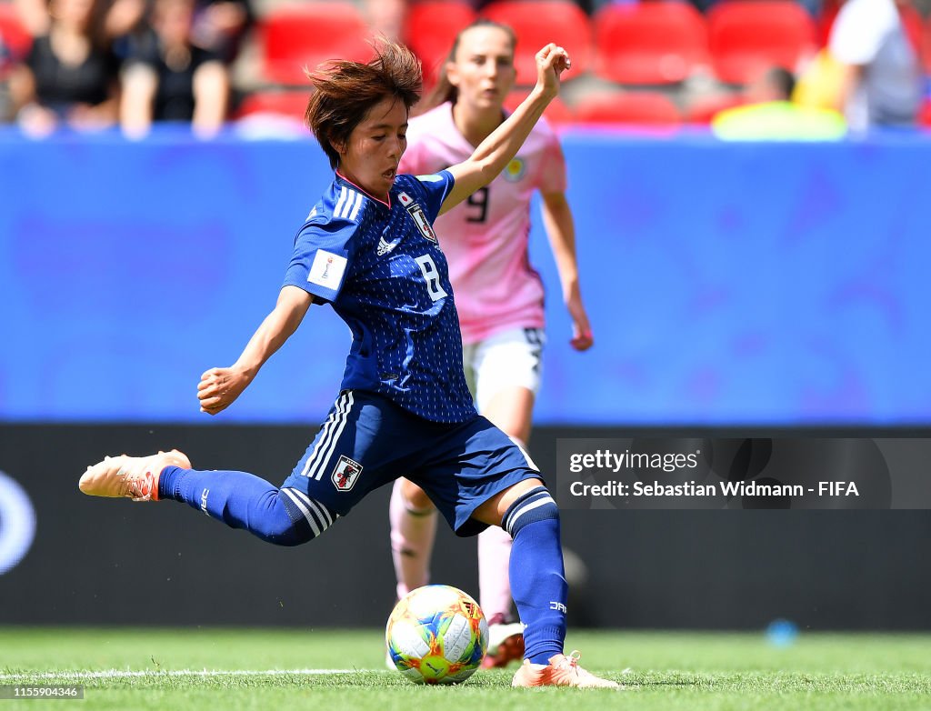 Japan v Scotland: Group D - 2019 FIFA Women's World Cup France