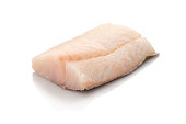 Raw cod fish