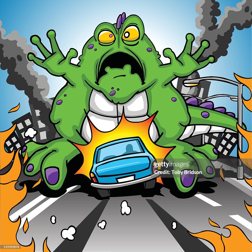 Monster Accident Car-stration