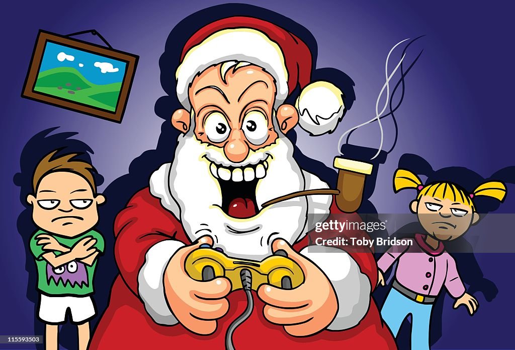 Santa Video Game