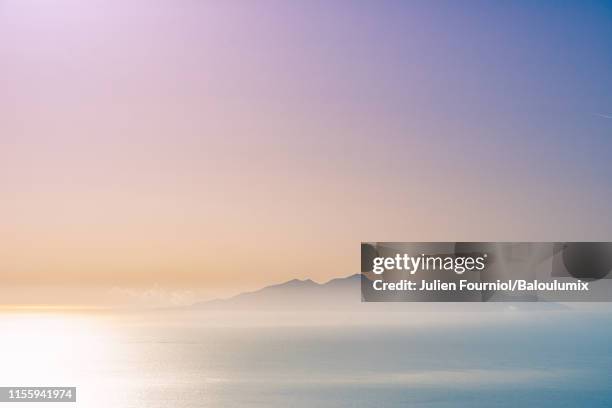 island of anafi, cylades, greece - good night imagens e fotografias de stock