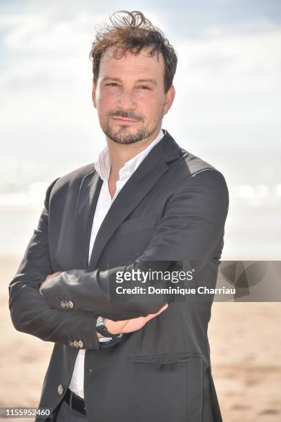 Valerio Mieli attends the 33rd Cabourg Film Festival : Day Two on June 13, 2019 in Cabourg, France.