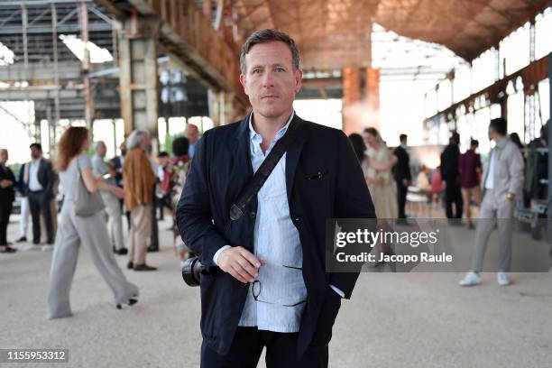 Scott Schuman attends the Ermenegildo Zegna fashion show during the Milan Men's Fashion Week Spring/Summer 2020 on June 14, 2019 in Milan, Italy.