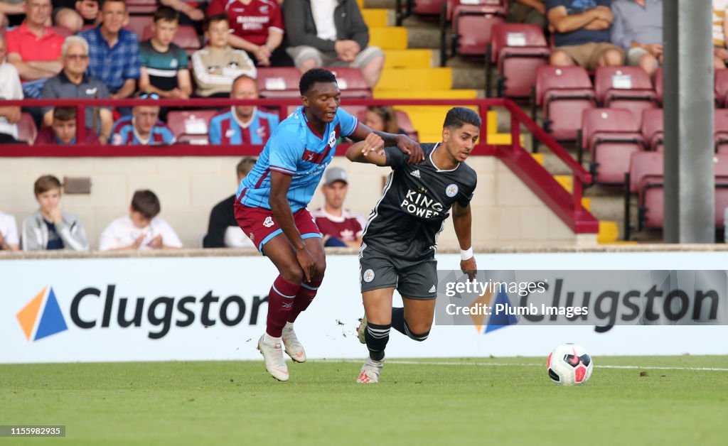 Scunthorpe United v Leicester City - Pre-Season Friendly