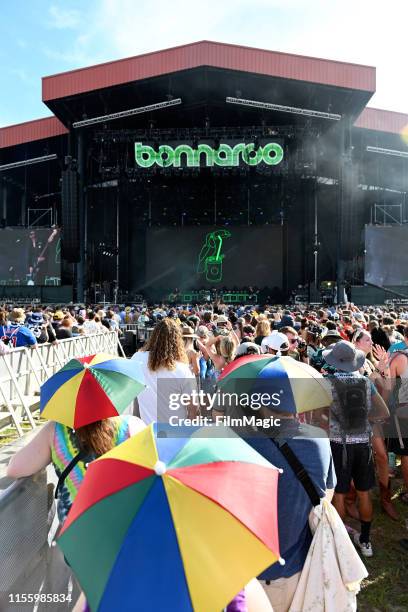 Catfish And The Bottlemen perform on What Stage during the 2019 Bonnaroo Arts And Music Festival on June 14, 2019 in Manchester, Tennessee.