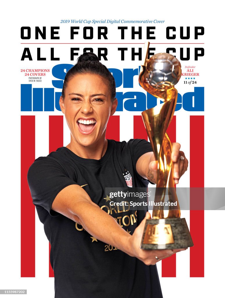 U.S. Women's Soccer Team, Sports Illustrated, July 22, 2019