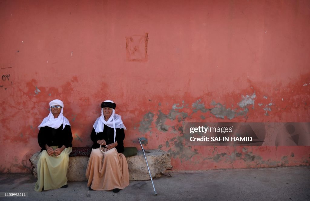TOPSHOT-IRAQ-CONFLICT-DAILY LIFE-YAZIDI