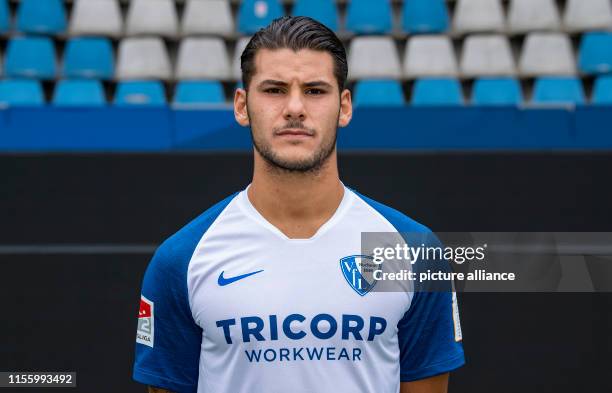 July 2019, North Rhine-Westphalia, Bochum: Football, 2nd Bundesliga, team photo and portraits of the VfL Bochum for the season 2019/2020. Bochums...