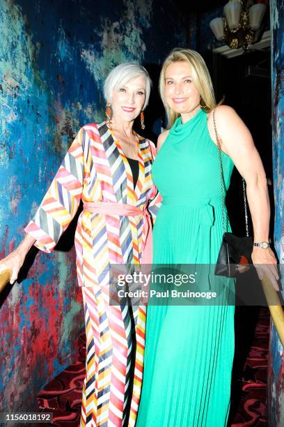 Maye Musk and Tosca Musk attend Sony Pictures Classics & The Cinema Society Host A Screening Of "David Crosby: Remember My Name" at The Roxy Cinema...