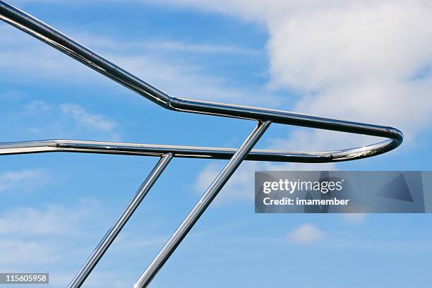 Yatch Railing Stainless Steel Handrail Photos and Premium High Res Pictures - Getty ...