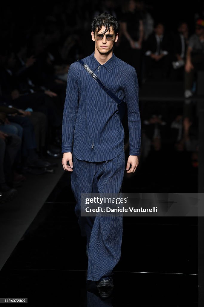 Emporio Armani - Runway - Milan Men's Fashion Week Spring/Summer 2020