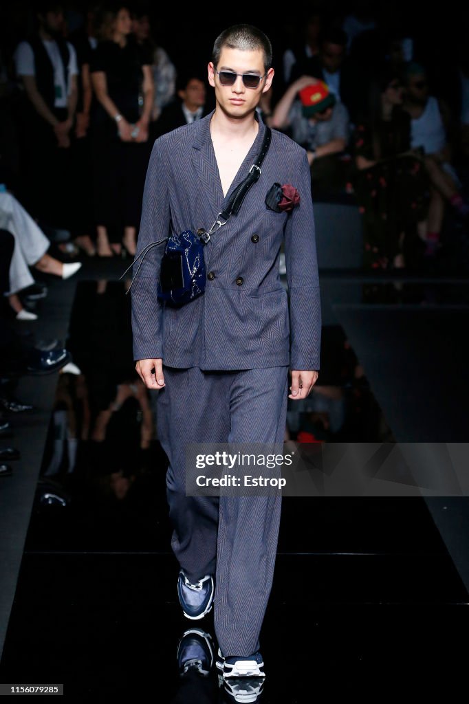 Emporio Armani - Runway - Milan Men's Fashion Week Spring/Summer 2020