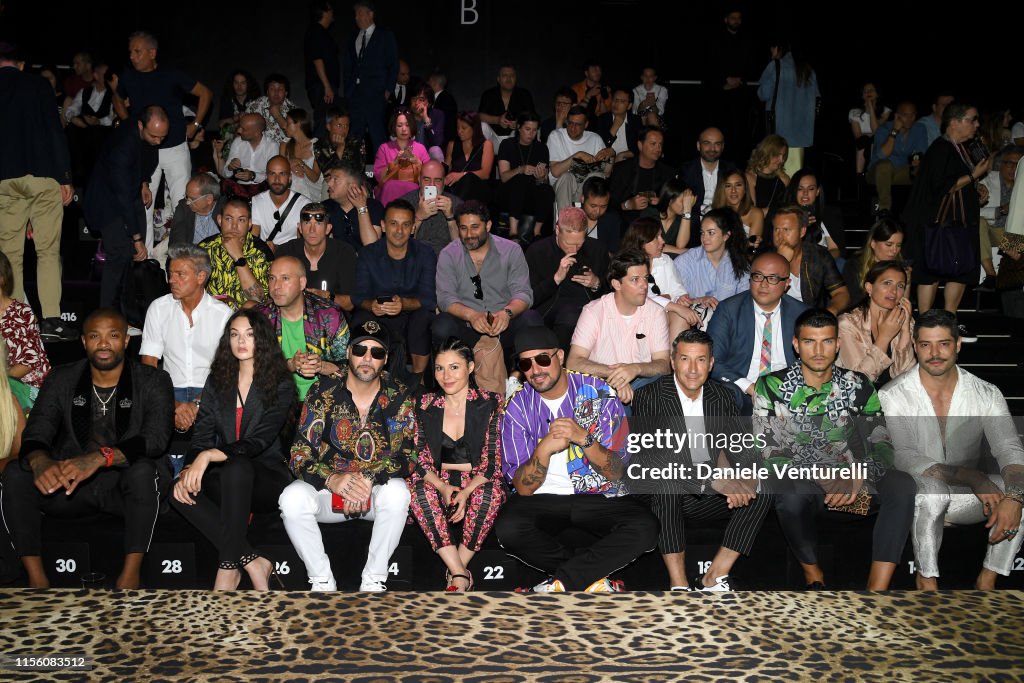 Dolce & Gabbana - Front Row - Milan Men's Fashion Week Spring/Summer 2020